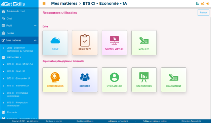 Stockez vos documents Get-Skills