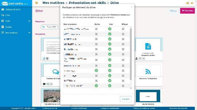Modulez finement vos partages